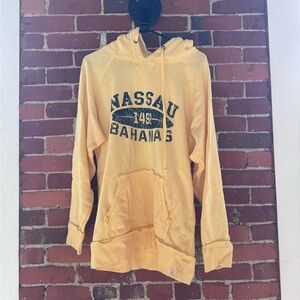 Yellow Nassau Bahamas Graphic Hoodie